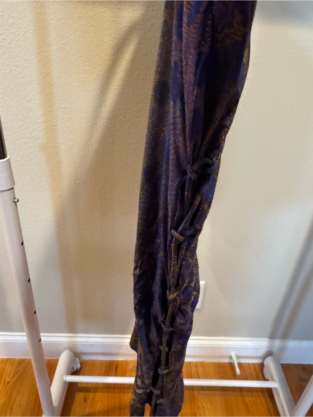 $399 CAMILLA Animalia Silk Lace-Up Blouse! Sz XXL - Picture 8 of 9